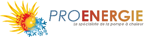 Logo de Pro Energie, installation et entretien de pompe à chaleur à Commequiers