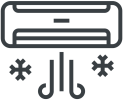 Picto climatiseur par Pro Energie à Commequiers